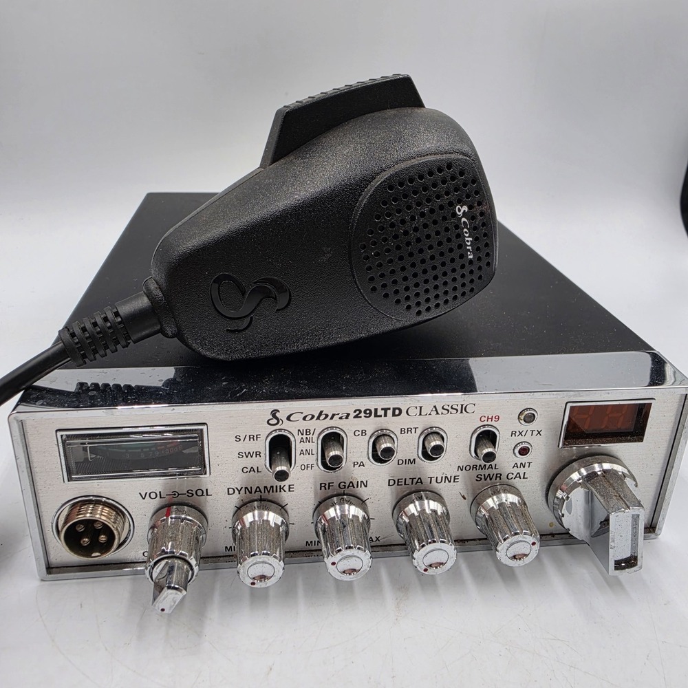 Cobra 29 LTD Classic AM/FM Professional CB Radio - Easy to Operate, Black